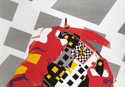 S Hands（画布上的丙烯酸） 作者 奥利维亚·戴维斯（Olivia Davis）